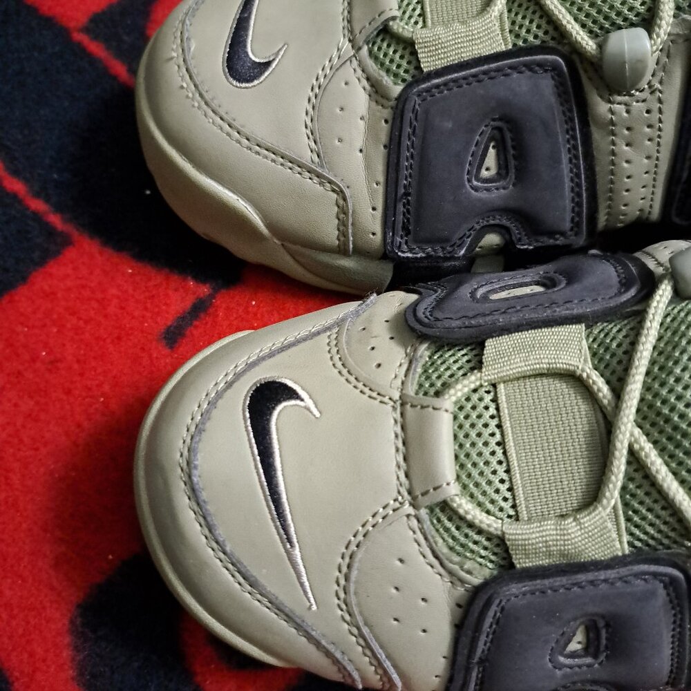 %SIZE 12 NIKE AIR MORE UPTEMPO DARK STUCCO/921948-007 MEN A 12 - Picture 8 of 14